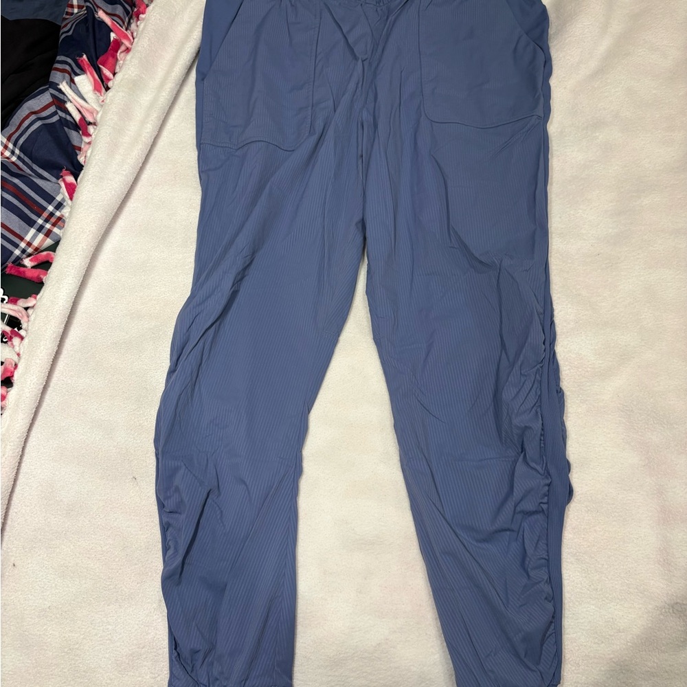 lululemon athletica Blue Track Jogger Pants